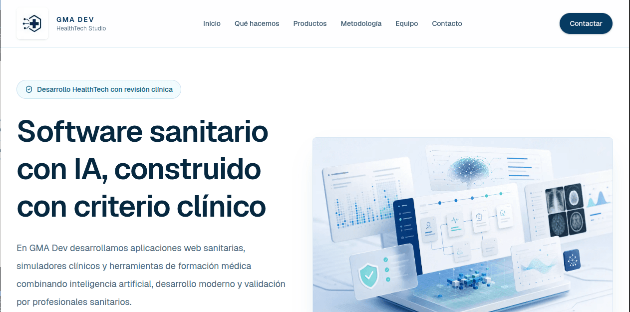 Captura principal de GMADev